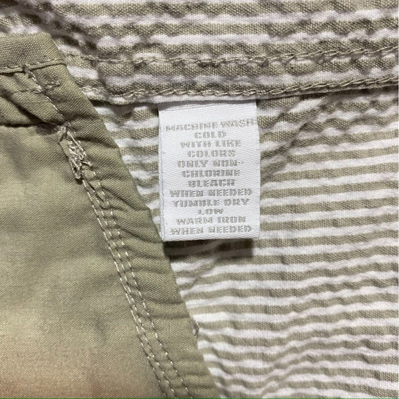 Charter Club 100% Cotton Lightweight pinstripe Blazer/Jacket Size Medium Gray - Picture 10 of 10